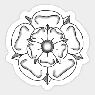 Yorkshire rose Sticker